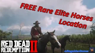 FREE Rare Elite Horses Location | Red Dead Redemption 2 Episode 12