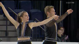 Evelyn Walsh and Trennt Michaud - Skate Canada 2018. SP.