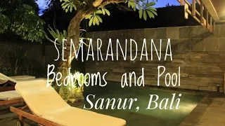 A walk around Semarandana Bedrooms and Pool, Sanur, Bali