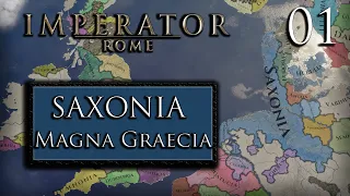 Forming Saxonia – Rise of the Saxons – Saxonia – 1.4 Archimedes – Imperator: Rome – Part 1
