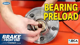 The Importance of Bearing Preload