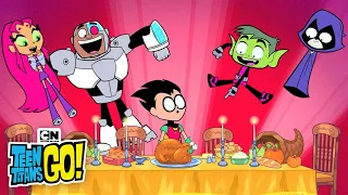 A Titans Thanksgiving 🥧 | Teen Titans Go! | Cartoon Network