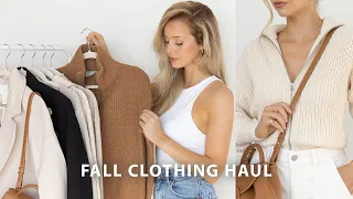 FALL HAUL TRY ON 2021 ✨ 10 casual fall outfits from ZARA, H&M, REVOLVE, EVERLANE