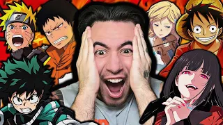 Rapper Reacts to ANIME Openings for THE FIRST TIME #3