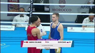 Eduard Savvin (RUS) vs. Soulaimane Samghouli (MAR) Golden Belt Tournament 2023 QF's (57kg)