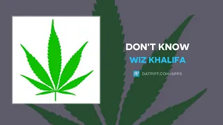 Wiz Khalifa - Don't Know (AUDIO)