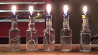 How to make small oil candles