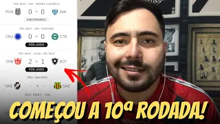 BOTAFOGO PERDEU MAIS UMA, CRUZEIRO EMPATA COM CORITIBA E VASCO FICA PRESSIONADO | COMEÇOU A RODADA!