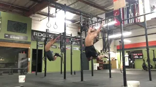 30 Unbroken bar muscle ups