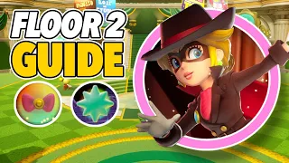 All Sparkle Gems & Ribbons in Floor 2 (Princess Peach: Showtime! 100% Collectibles Guide)