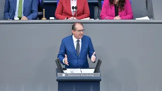 Alexander Dobrindt bei der Regierungserklärung zur aktuellen Sicherheitslage