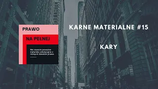 Karne Materialne #15 - Kary