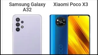 Xiaomi POCO X3 vs Samsung Galaxy A32 || camera test !!