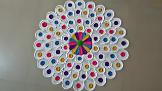 2 Easy Simple Rangolis For Dussehra,Diwali | Diwali rangolis | Dussehra rangoli | Top rangolis