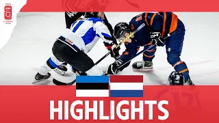 Highlights: Estonia vs Netherlands | 2024 #mensworlds Division 1B