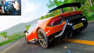 Lamborghini Huracan | Forza Horizon 5 | Thrustmaster T150 Force Feedback