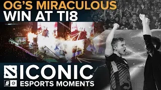 ICONIC Esports Moments: OG's Miraculous Win at TI8