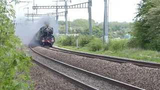 7029 'Clun Castle' on 1 Zulu 48, Wootton Bassett 10.05.24