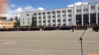 Космодрому "Плесецк" и городу Мирный - 60 лет. Парад.