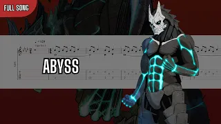 (Kaiju No. 8 OP / YUNGBLUD) Abyss - Fingerstyle Tab | Guitar Tutorial