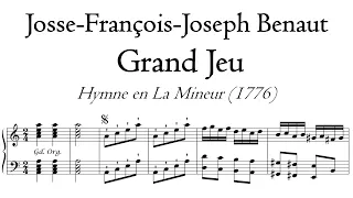 Benaut - GRAND JEU from 'La Hymne en La Mineur' - Metzler organ, Poblet, Hauptwerk