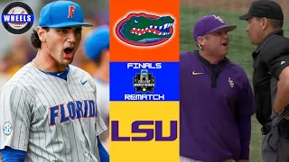 #6 Florida vs #5 LSU (THINGS GOT HEATED!) | Game 3 | 2024 College Baseball Highlights