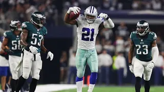 Ezekiel Elliott Highlights vs Eagles