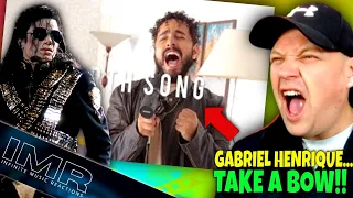 GABRIEL HENRIQUE Tackles " Earth Song " By MICHAEL JACKSON | Did He Nail It? [ First Time Reaction ]