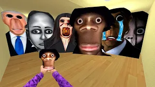 Save Baby Aughhh, Momo, Selene Delgado Art, Rosalia Bizcochito Family, Obunga Family, Nextbots Gmod