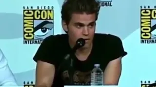 The funniest moments of paul wesley😅