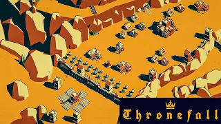 ОГРОМНЫЙ ПУСТЫННЫЙ ЗАМОК ➤ Thronefall #2 ➤ Я МАЛЕНЬКИЙ КОРОЛЬ