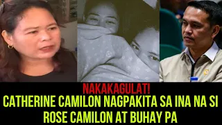 CATHERINE CAMILON LATEST UPDATE|ROSE CAMILON NAKITANG BUHAY PA ANG ANAK