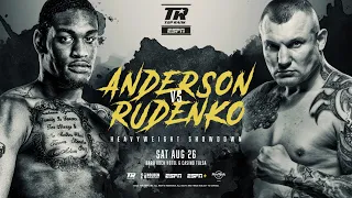 Jared Anderson vs Andriy Rudenko LIVE Commentary