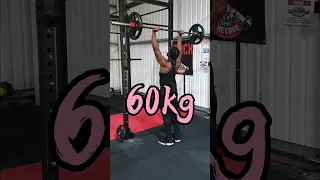 Heavy Shoulder Press Max Out | 19 Years Old