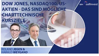 Dow Jones, Nasdaq100, US Aktien   Das sind mögliche charttechnische Kursziele