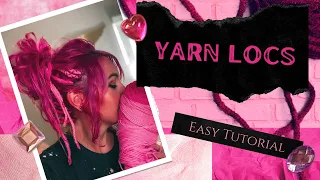 Yarn Locs (easy) tutorial