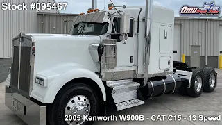 2005 KENWORTH W900B - 095467 - SOLD