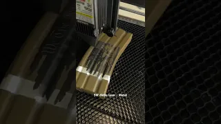 Laser engraving m4 airsoft magazine