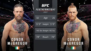 Conor McGregor (UFC 246) Vs. Conor McGregor (UFC 178) : Ea Sports UFC 4 January Patch 7.0 (PS4)