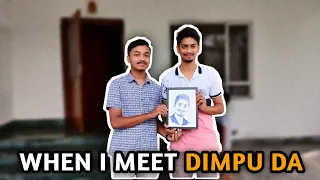 When I meet DIMPU DA | @DimpusVlogs in @KazirangaUniversityjorhat