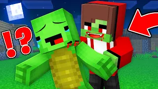 Why JJ Zombie Bite Mikey in Minecraft ? - Maizen