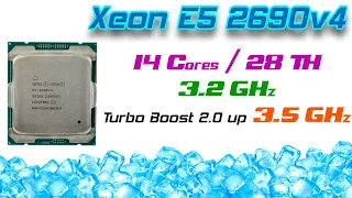 Xeon E5 2690v4 - неистовая мощь 🔥 Возможно, лучший вариант CPU для игр на LGA2011-3! Детальный тест.