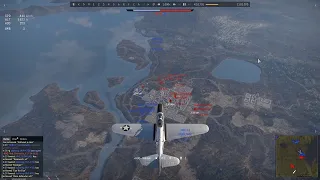 P-63 King Cobra Dive Bombing RB / War Thunder