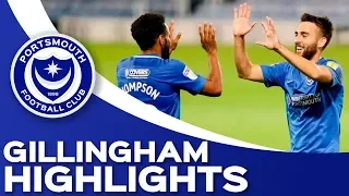 Highlights: Portsmouth 4-0 Gillingham