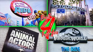 2023 UNIVERSAL STUDIO HOLLYWOOD RIDES IN 4K | BEST RIDES 4K IN UNIVERSAL STUDIO HOLLYWOOD 2023