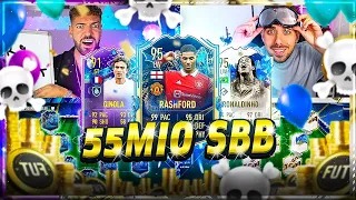 FIFA 23: RIP ☠ 55 MIO COINS SQUAD BUILDER BATTLE 🔥🔥 Wakez vs kleiner Cousin !!