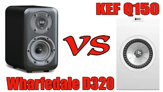 Wharfedale D320 vs KEF Q150 Sound Comparison Best Speakers with Marantz PM7000N