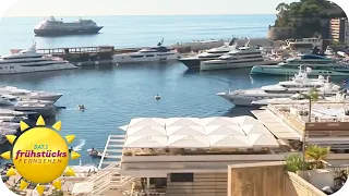 Schicke Yachten und dicke Autos - was kostet das Leben in Monaco? | SAT.1 Frühstücksfernsehen