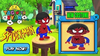 Tag with Ryan - Spiderman Ryan Costume New Character Update - Run Gameplay