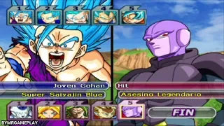 Dragon Ball Z: Budokai Tenkaichi 3 latino  Team Blue vs Universo 6